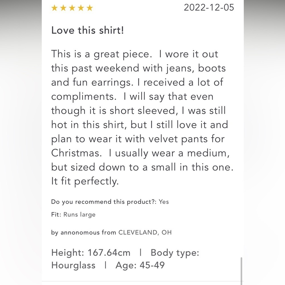 Anthropologie NWT Maeve Faux Fur Tee Size L - Picture 13 of 15